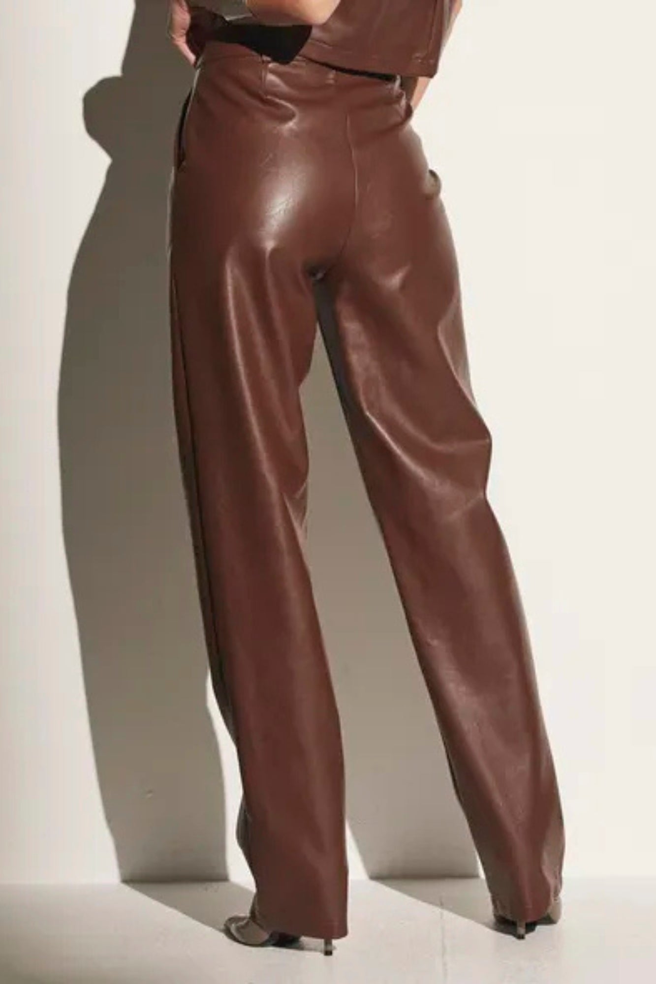 Calça de Couro Constance