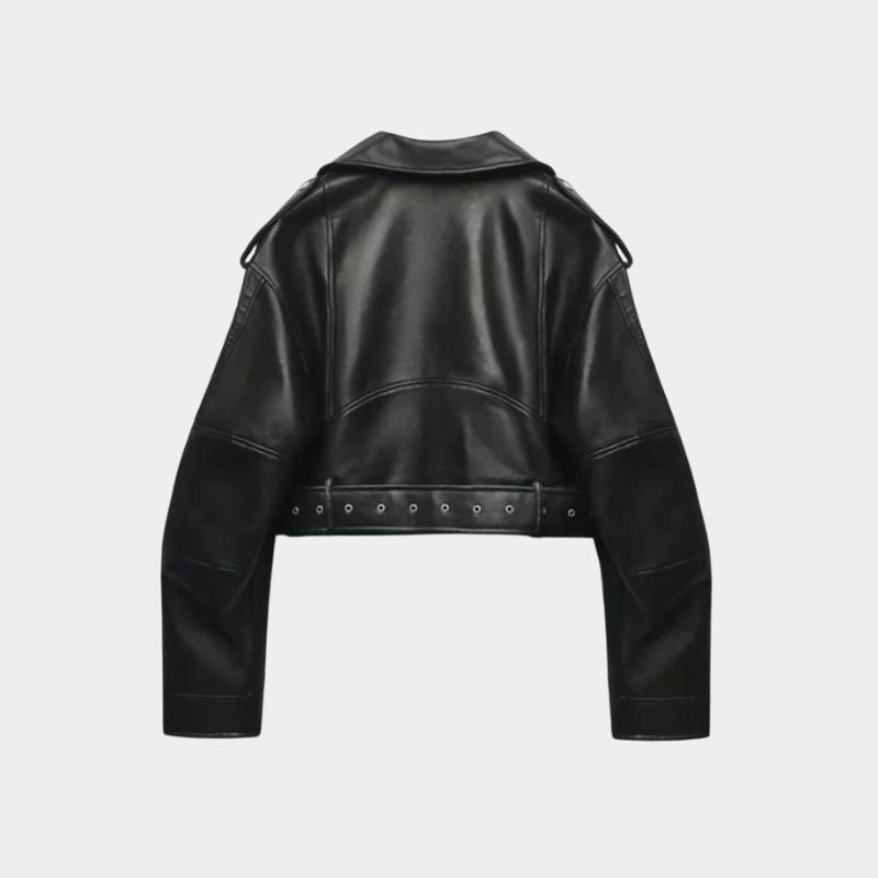 Jaqueta de Couro Sabrina