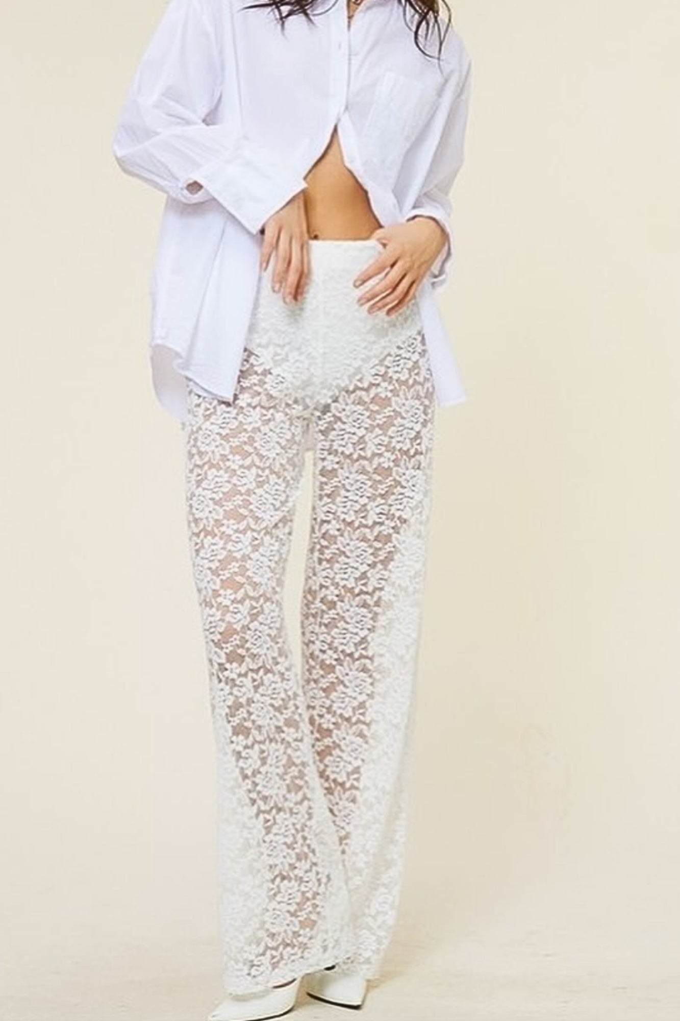 Calça de Renda Mykonos