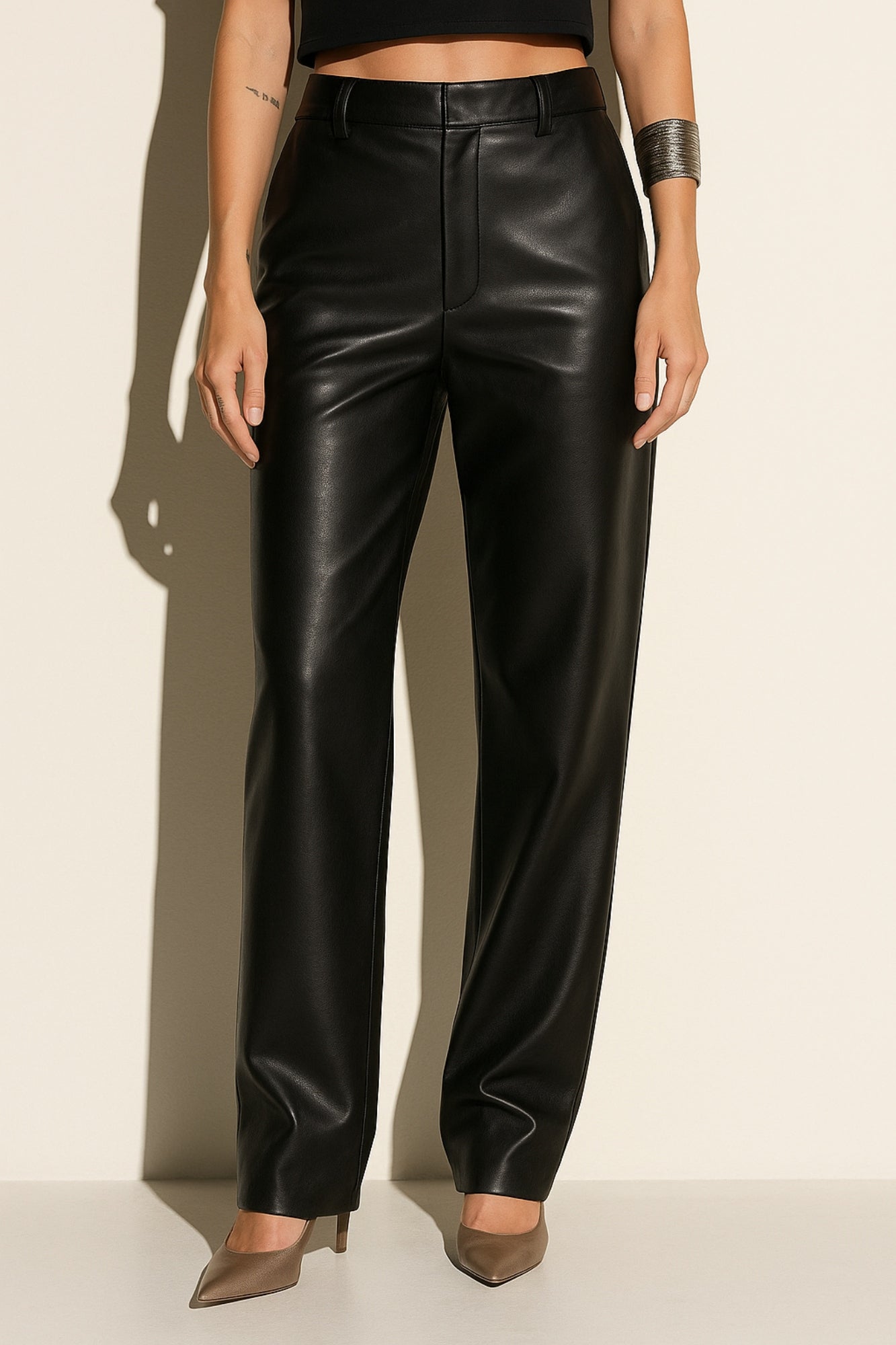 Calça de Couro Constance