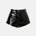 Mini Shorts de Vinil Serena