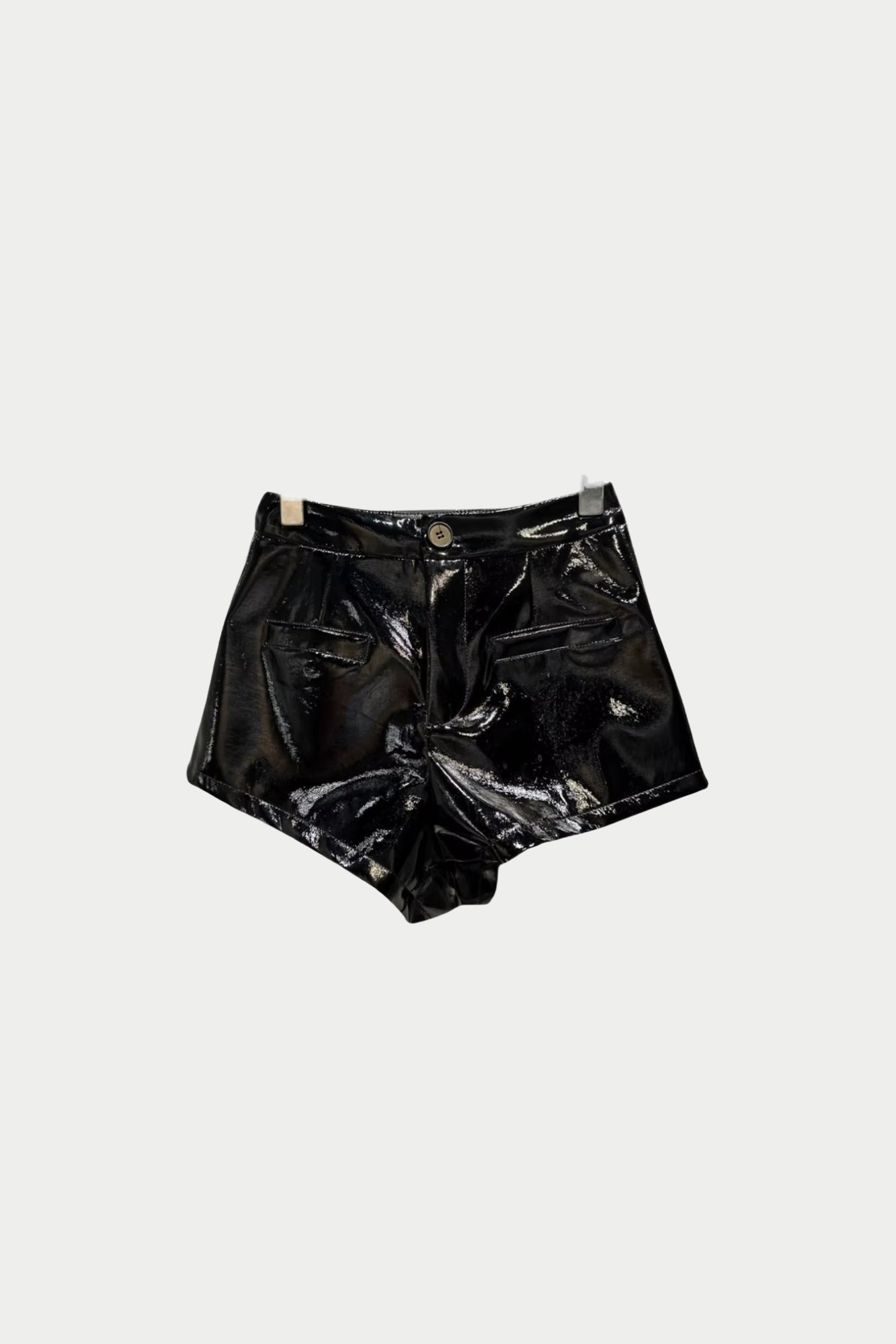 Mini Shorts de Vinil Serena
