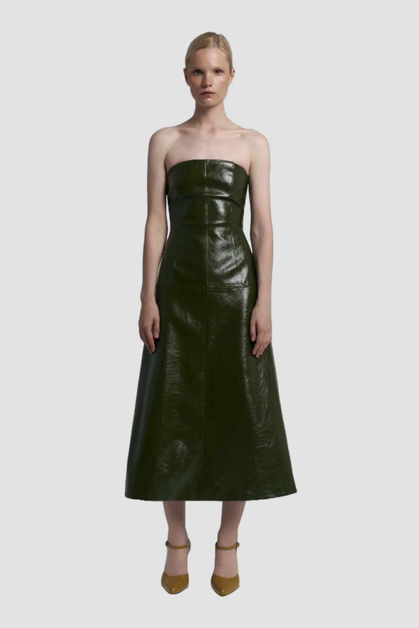 Vestido Couro Catarina