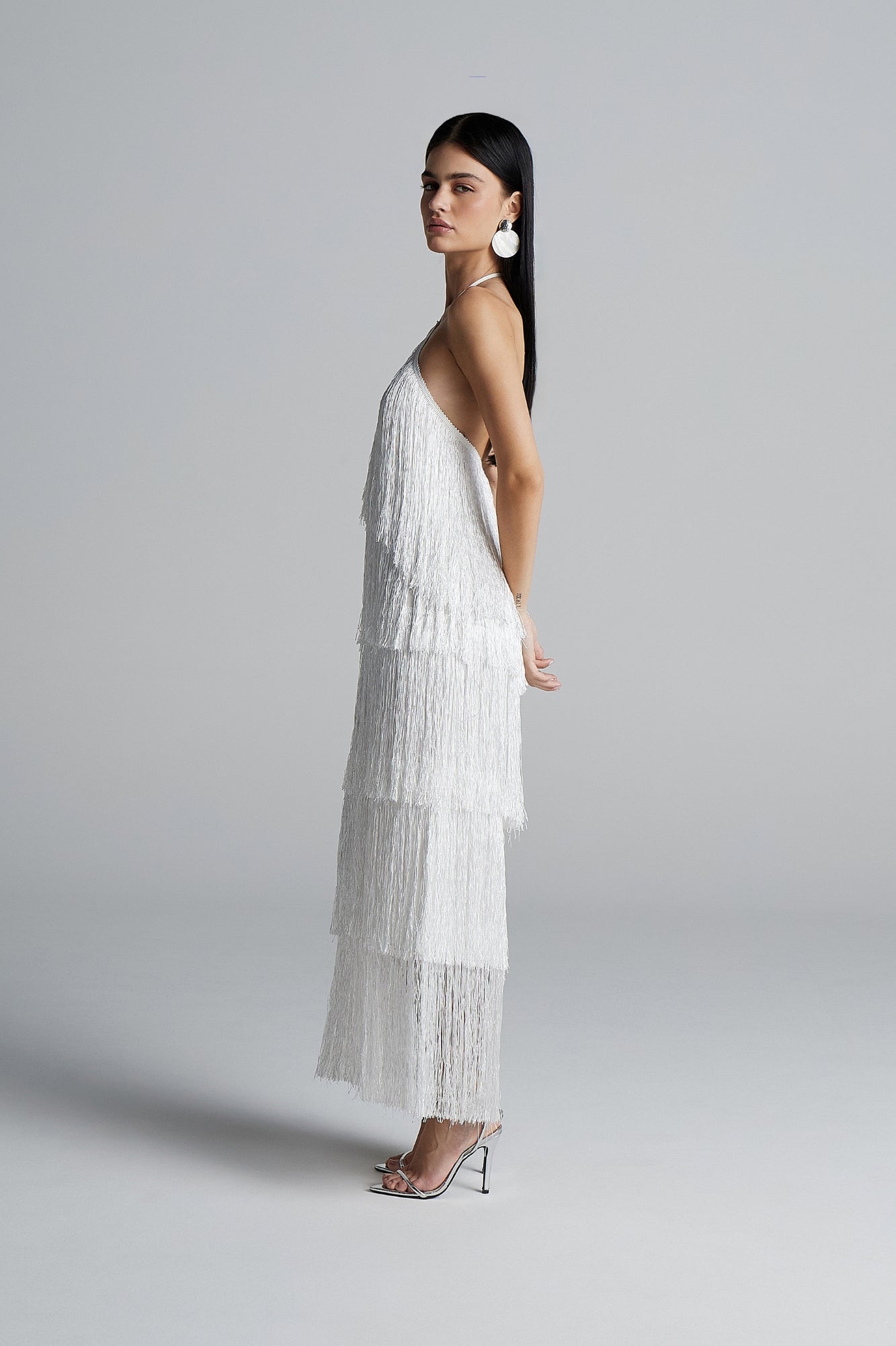 Vestido Franjas Claire