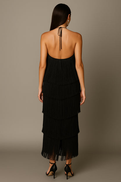 Vestido Franjas Claire