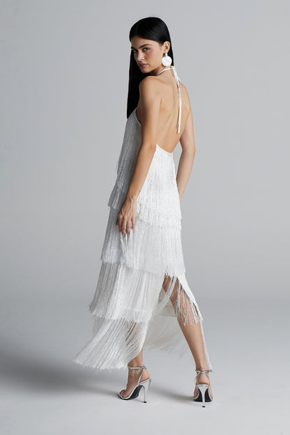 Vestido Franjas Claire