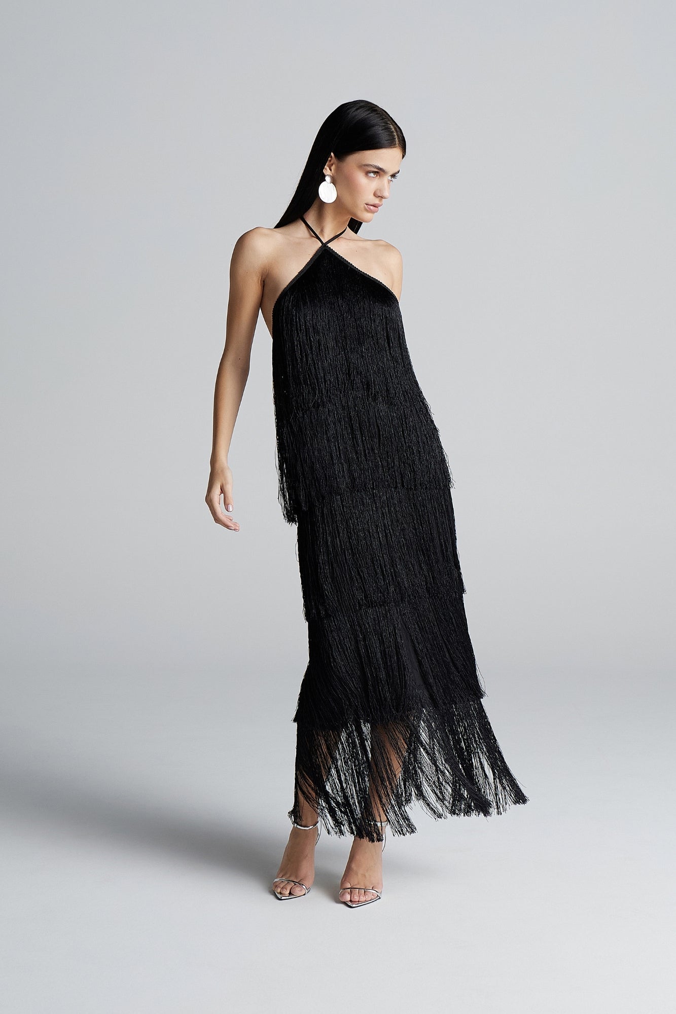 Vestido Franjas Claire