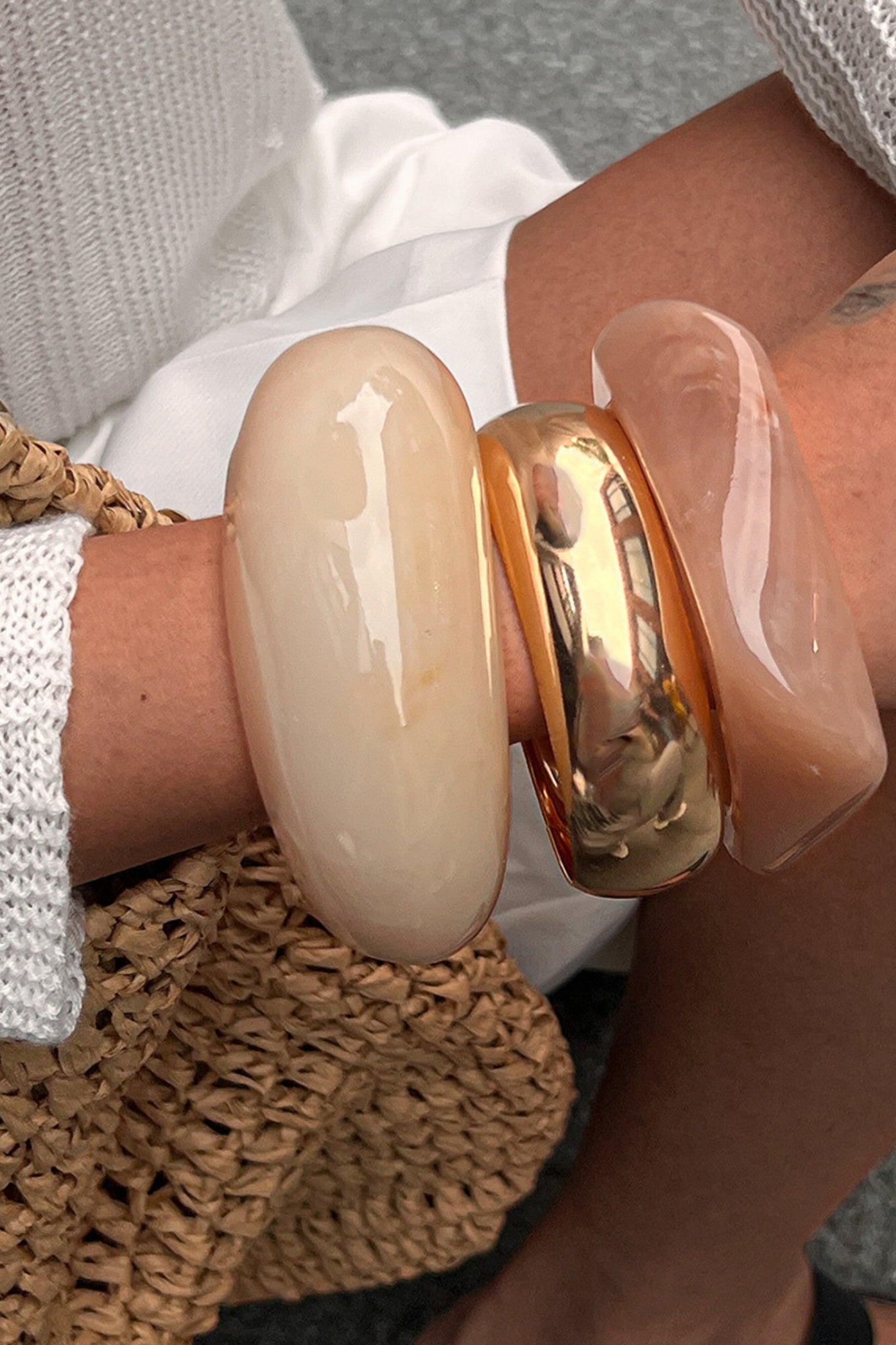 Bracelete Acrilíco Duna