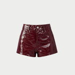 Mini Short Vinil Camélia
