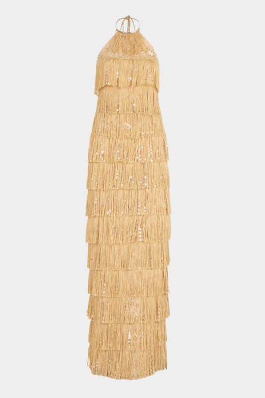 Vestido Franjas Claire